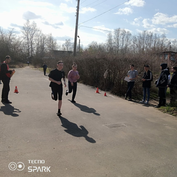 7 апреля на первый весенний старт ГТО вышли воспитанники Сосенского политехнического техникума.