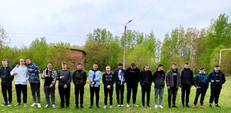 Студенты Сосенского политехнического техникума сдали нормы ГТО.