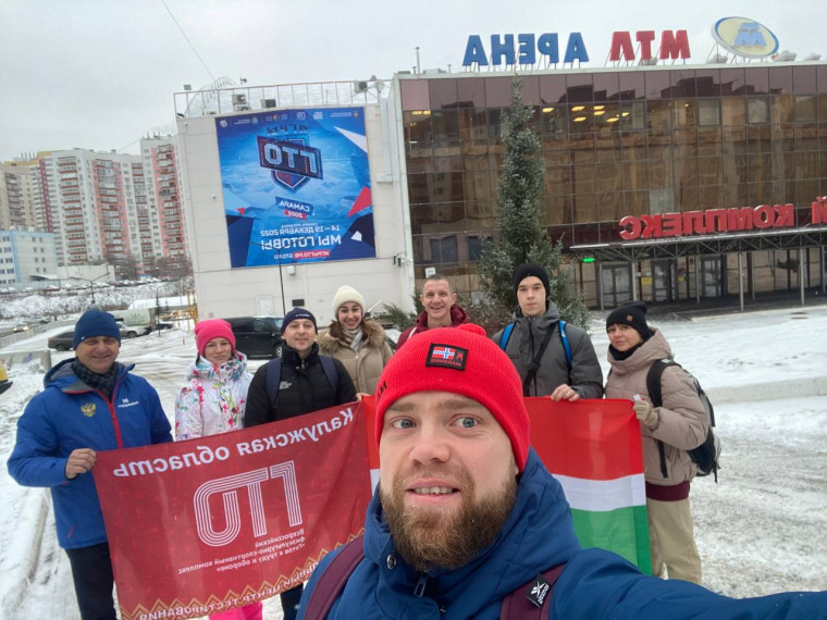 Фото-привет из Самарской области - команда Калужской области уже на позиции!.